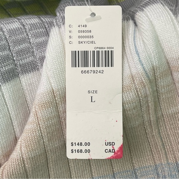 Anthropologie Daily Practice Tuvalu Sleeveless Sweater Dress Stripe Size Large - Picture 5 of 8